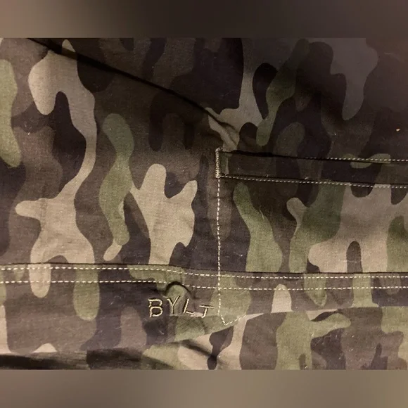 BYLT Weekender Green Camouflage Camo Pants Men's Size Medium. - Picture 5 of 5